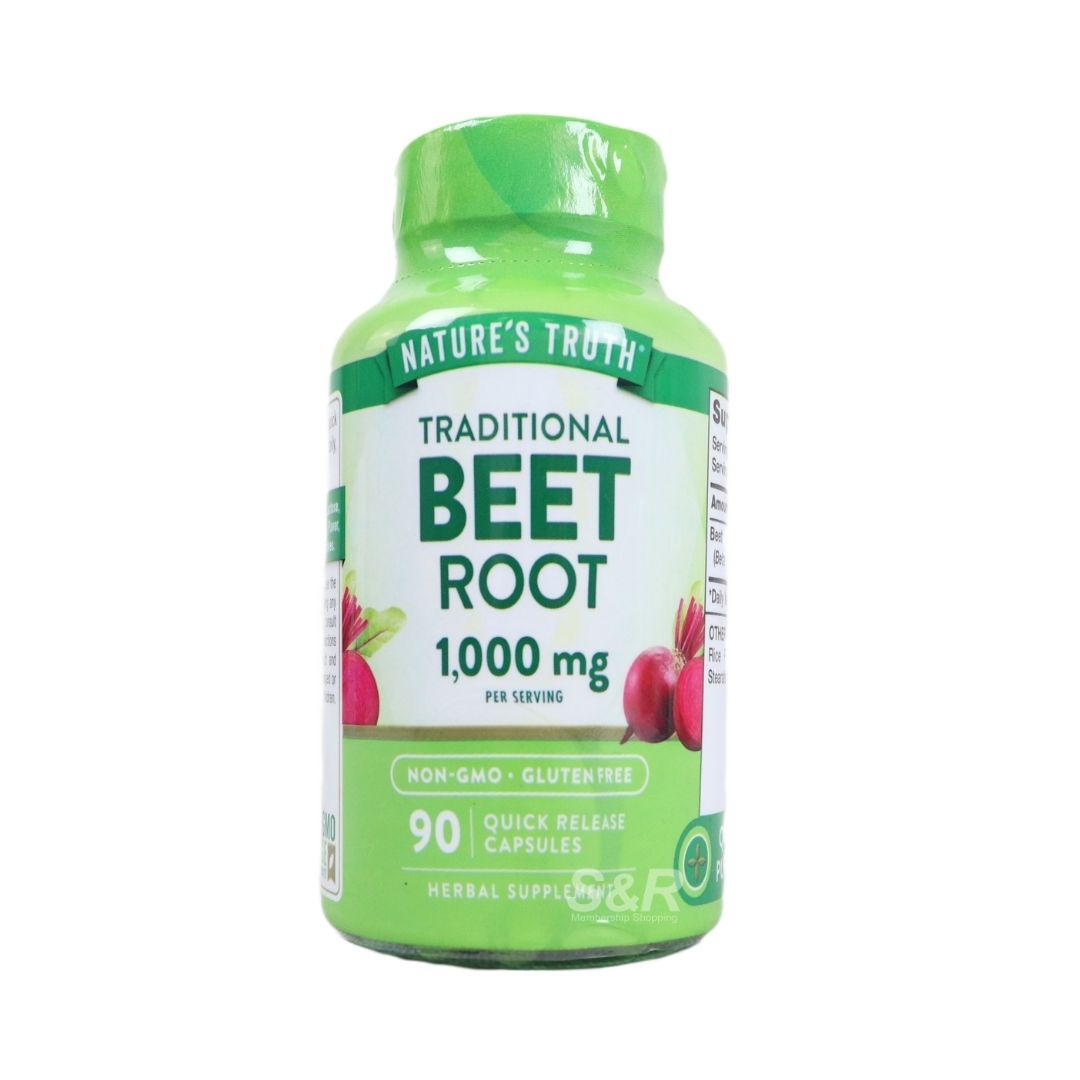 Nature's Truth Traditional Beet Root 1,000mg 90 capsules